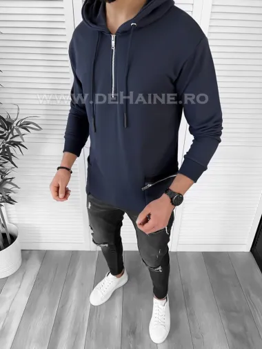 Hanorac barbati slim fit bleumarin K177 D3-1.1